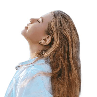 woman in white shirt standing near sea during daytime