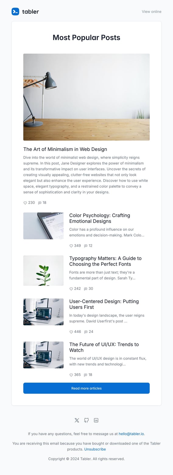 Tabler Emails - popular-posts