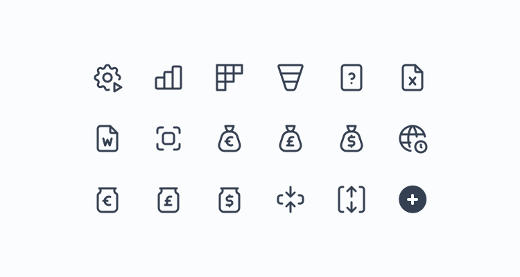 Version 3.5 of Tabler Icons with 18 new icons